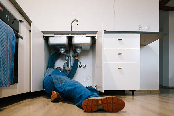 Professional Plumbing technician working in Sharptown, MD